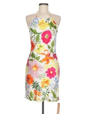 halter top v neck dress Halter V-Neck Sleeveless Pleated Empire Waist A-Line Beach Wedding Dre –  Loveiss